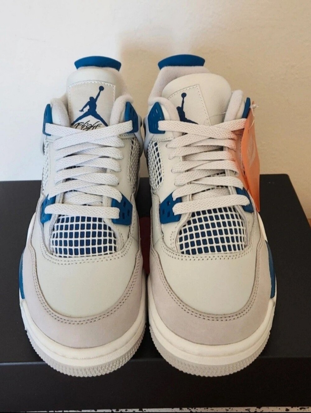 Air Jordan 4 Retro Industrial "Military" Blue sz 5y